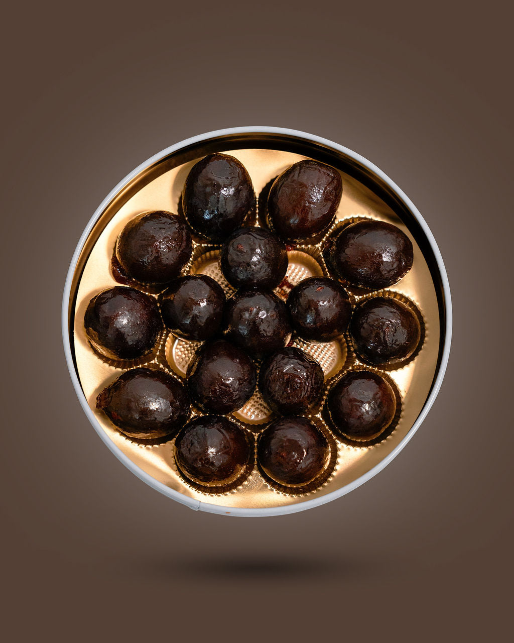 Boîte de Pruneaux Fourrés au Rhum – 325g