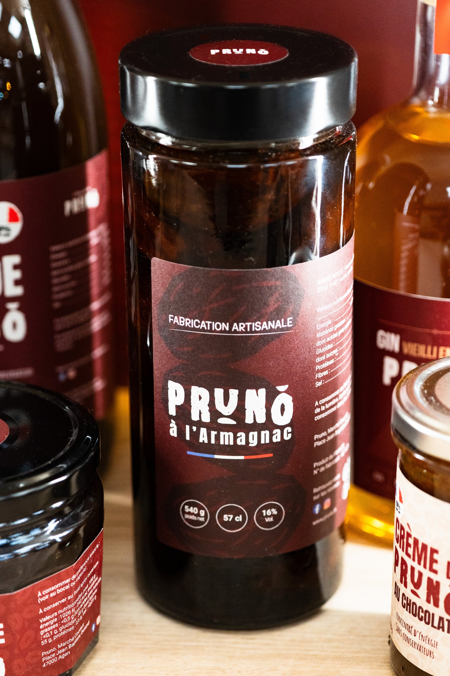 Bocal de pruneaux à l’Armagnac 57cl