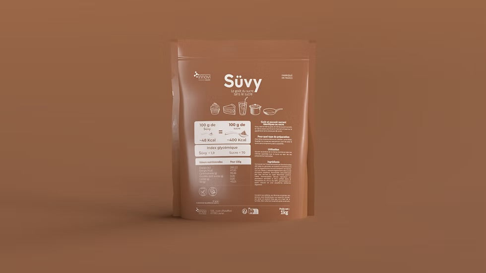 Édulcorant sans sucre Süvy – Compatible régime keto, diabétique, IG bas