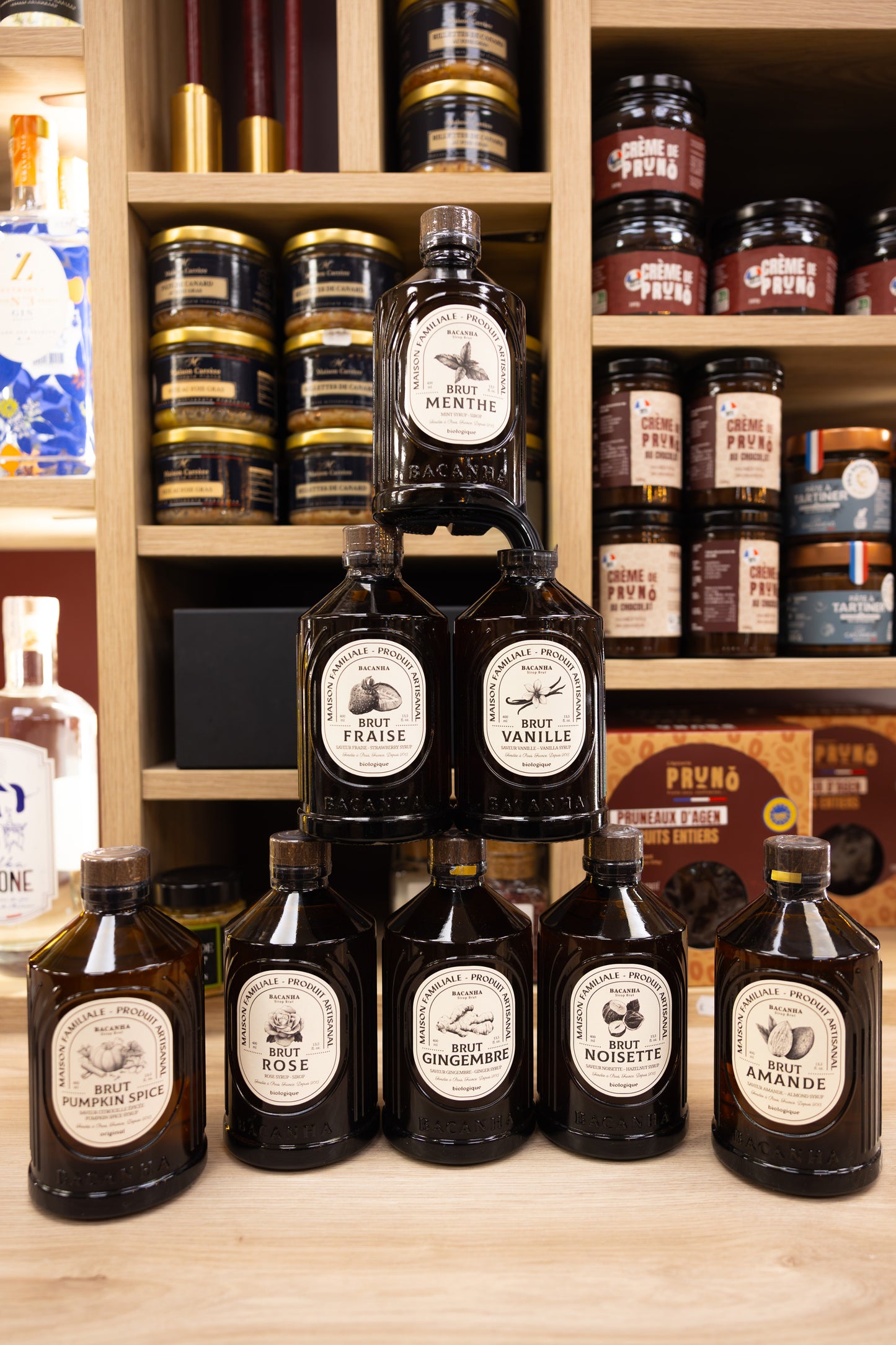 Sirop d’Amande Biologique Bacanha 400 ml – bouteille