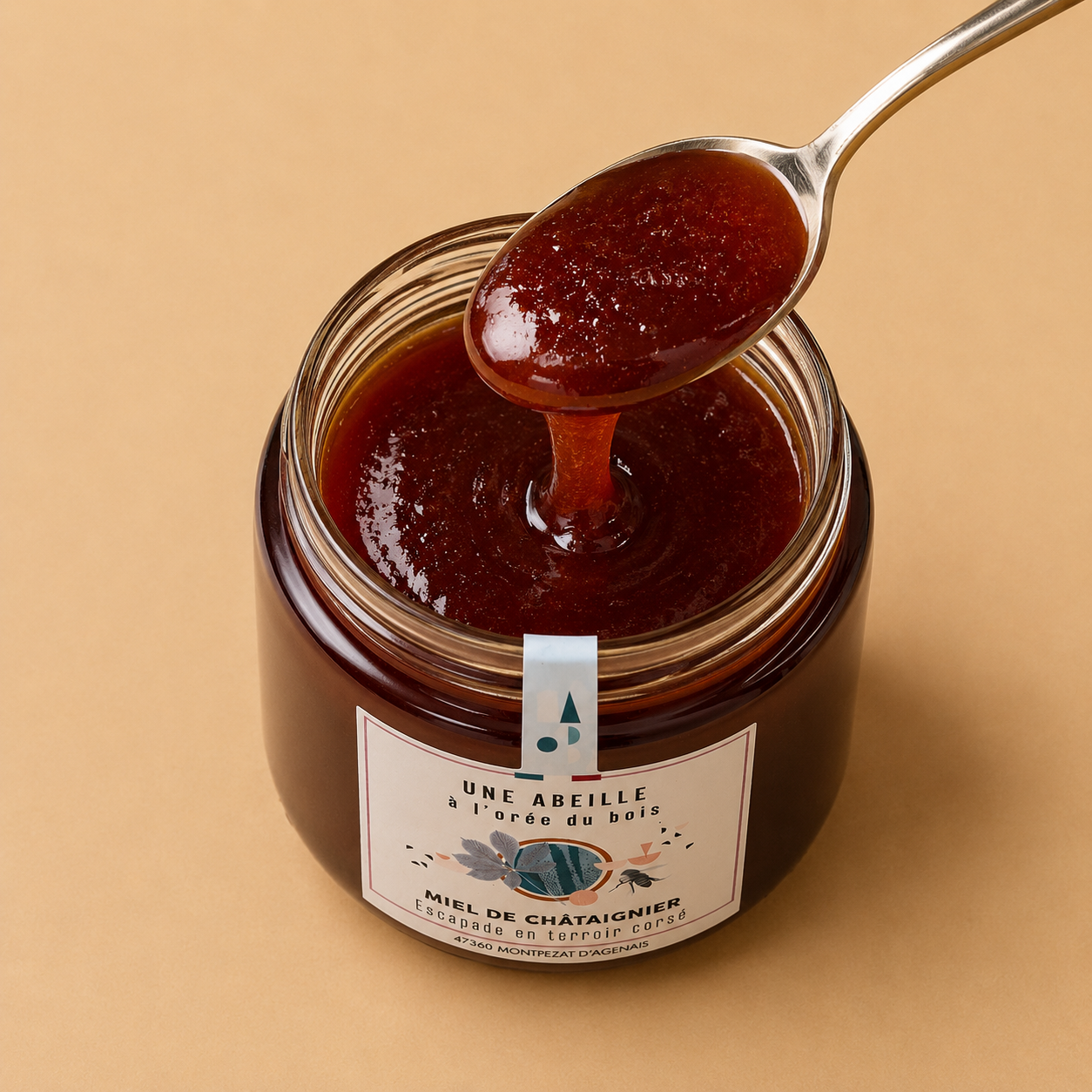 Miel de Châtaignier artisanal – 500g