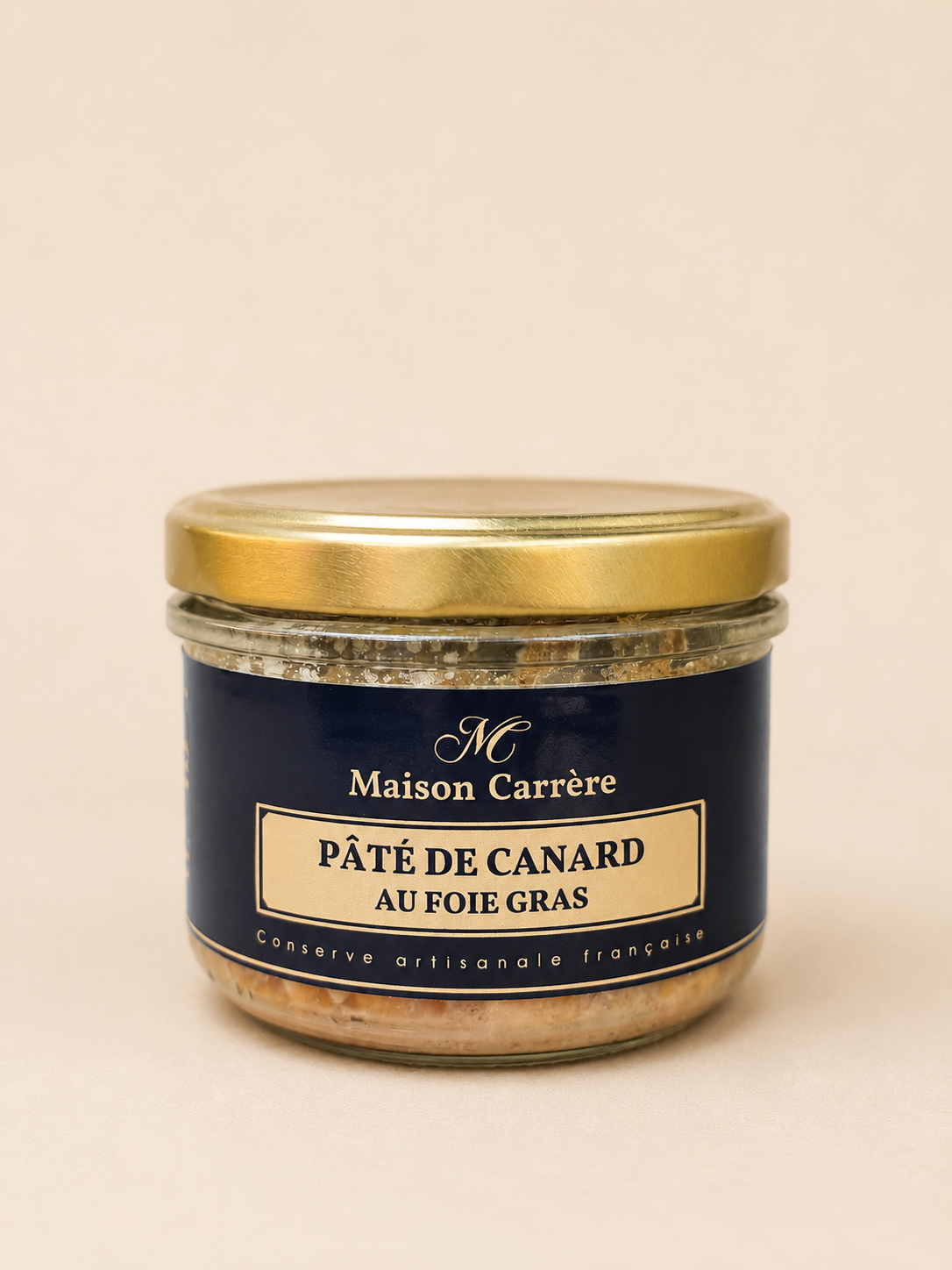 Pâté de canard au foie gras Maison Carrère - 190g