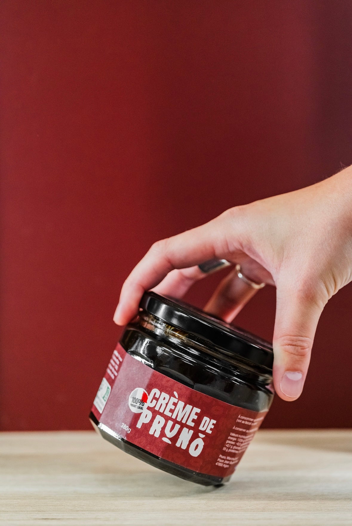 pot de crème de pruneaux 380g