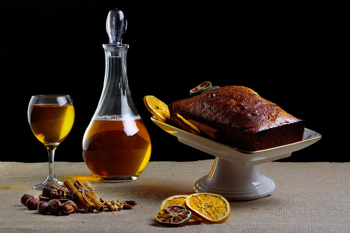 Cake aux pruneaux d'Agen et aux noix, sans sucre en poudre