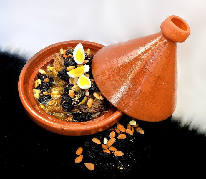 Tajine d'agneau aux pruneaux d'Agen et amandes