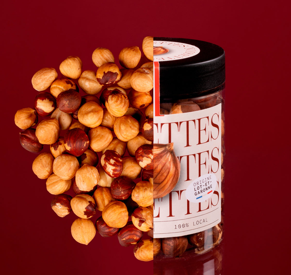 Fruits secs PRUNO : amandes, noix, noisettes et graines du Sud-Ouest