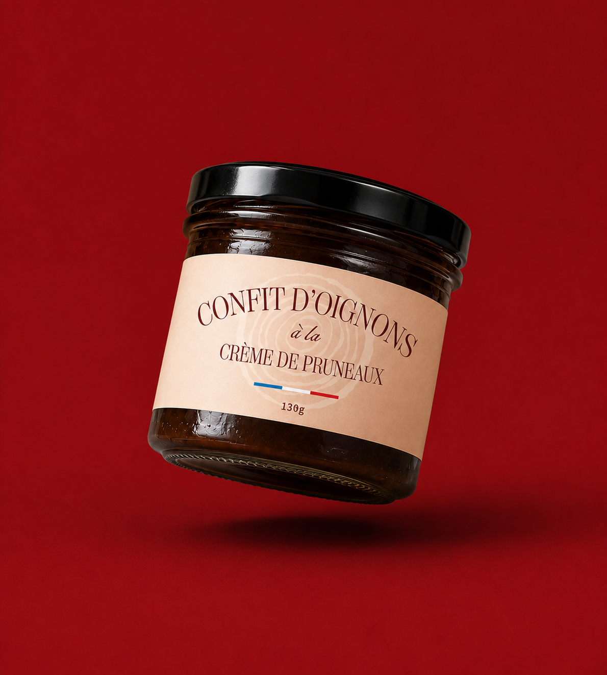 Confit d'Oignons à la Crème de Pruneaux – 130 g