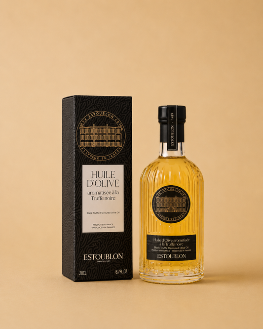 Huile d’olive à la truffe noire 20cl – Saveur intense et raffinée