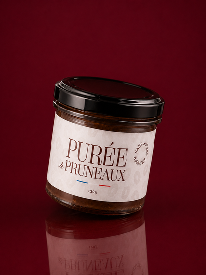 Purée de pruneaux Sans sucres ajoutés - 120g