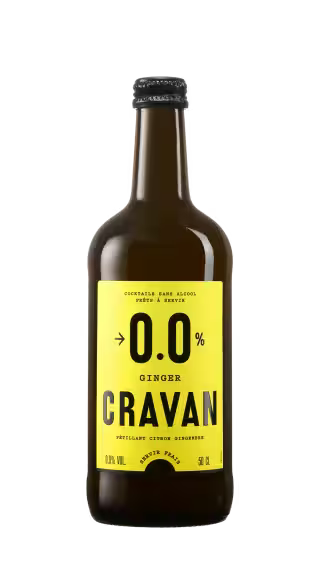 Cocktail Ginger sans alcool - Cravan - 500ml