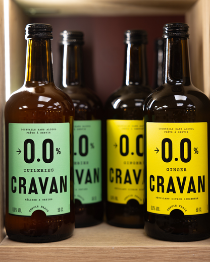 Cocktail Ginger sans alcool - Cravan - 500ml