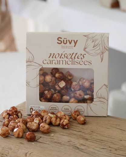 Noisettes caramélisées sans sucres ajoutés Süvy
