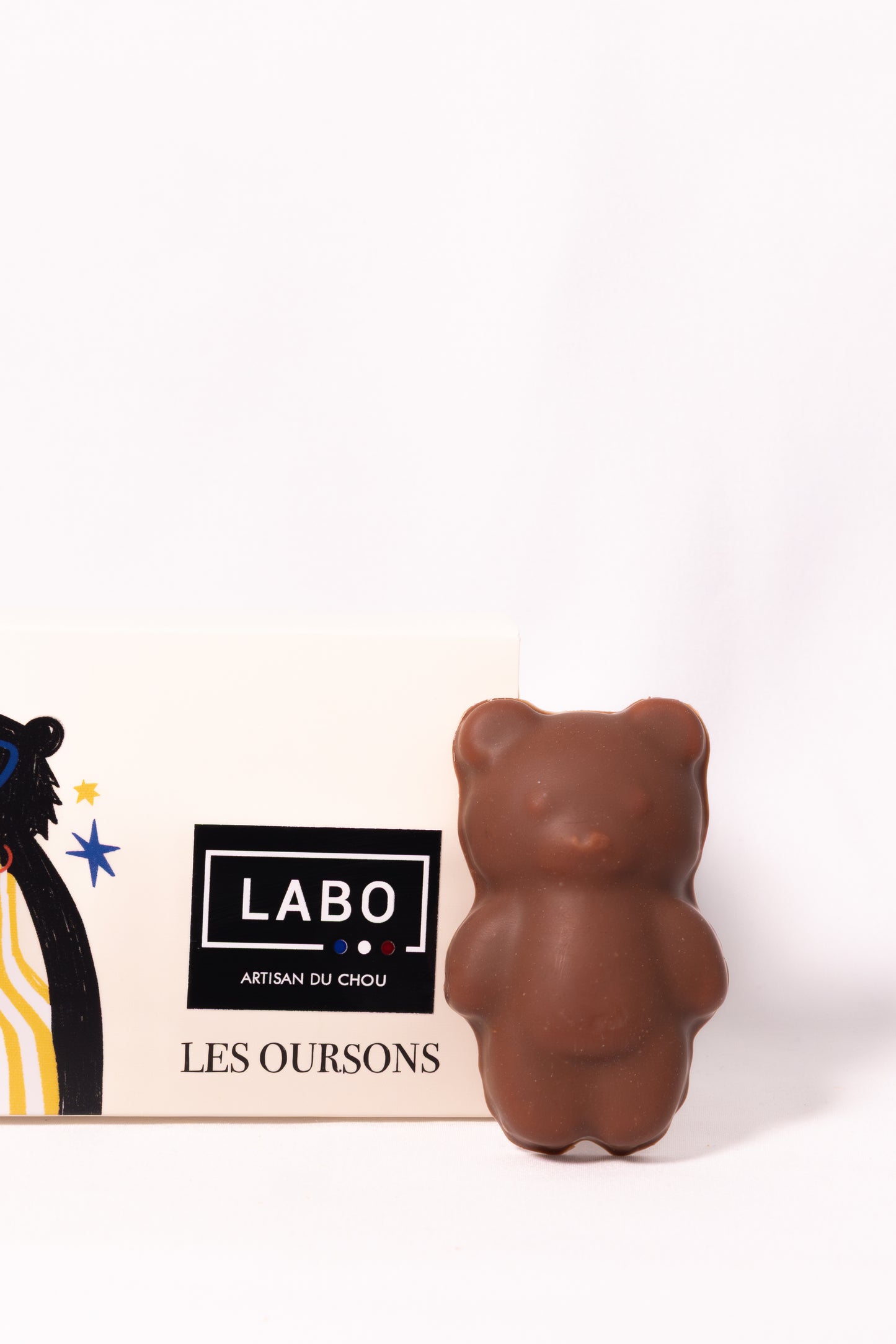 Oursons Guimauve Artisanaux enrobés de Chocolat – x6 - Labo