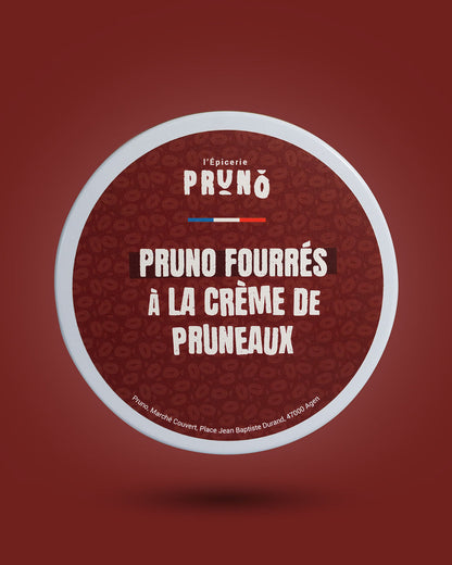 Pruneaux fourrés à la crème de pruneaux – Boîte 400g PRUNO