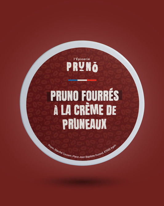 Pruneaux fourrés à la crème de pruneaux – Boîte 400g PRUNO