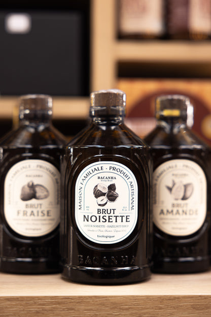 Sirop de Noisette Biologique Bacanha 400 ml