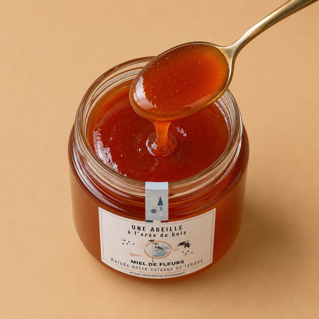 Miel de fleurs sauvages – 500g