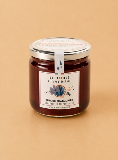 Miel de Châtaignier artisanal – 500g