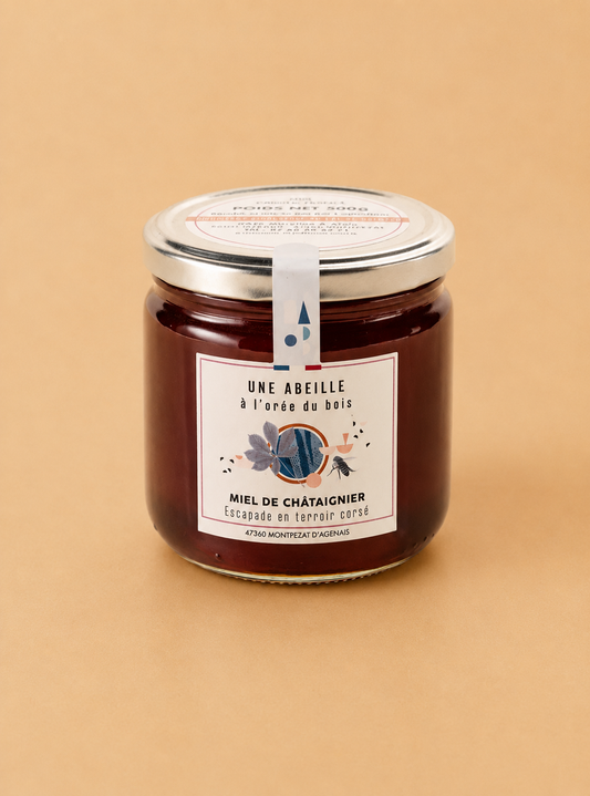 Miel de Châtaignier artisanal – 500g