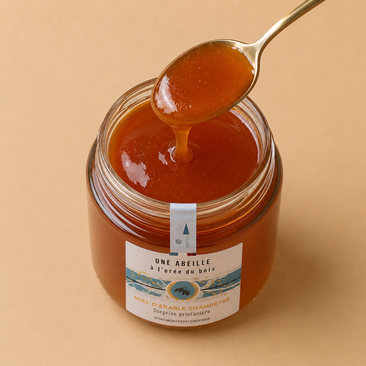 Miel d’érable champêtre – 500g
