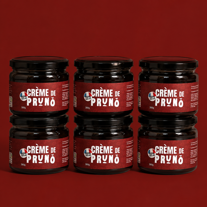Pack Économique – 6 Pots de Crème de Pruneaux Pruno – 380 g