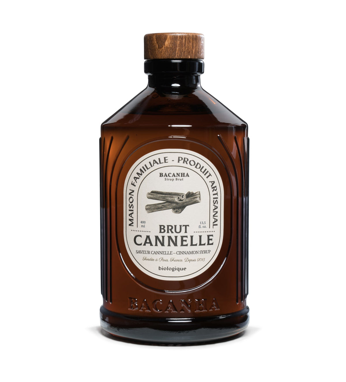 Sirop de Cannelle Biologique – Bacanha – 400 ml