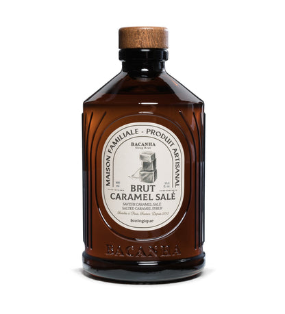 Sirop de Caramel Salé Biologique – Bacanha – 400 ml