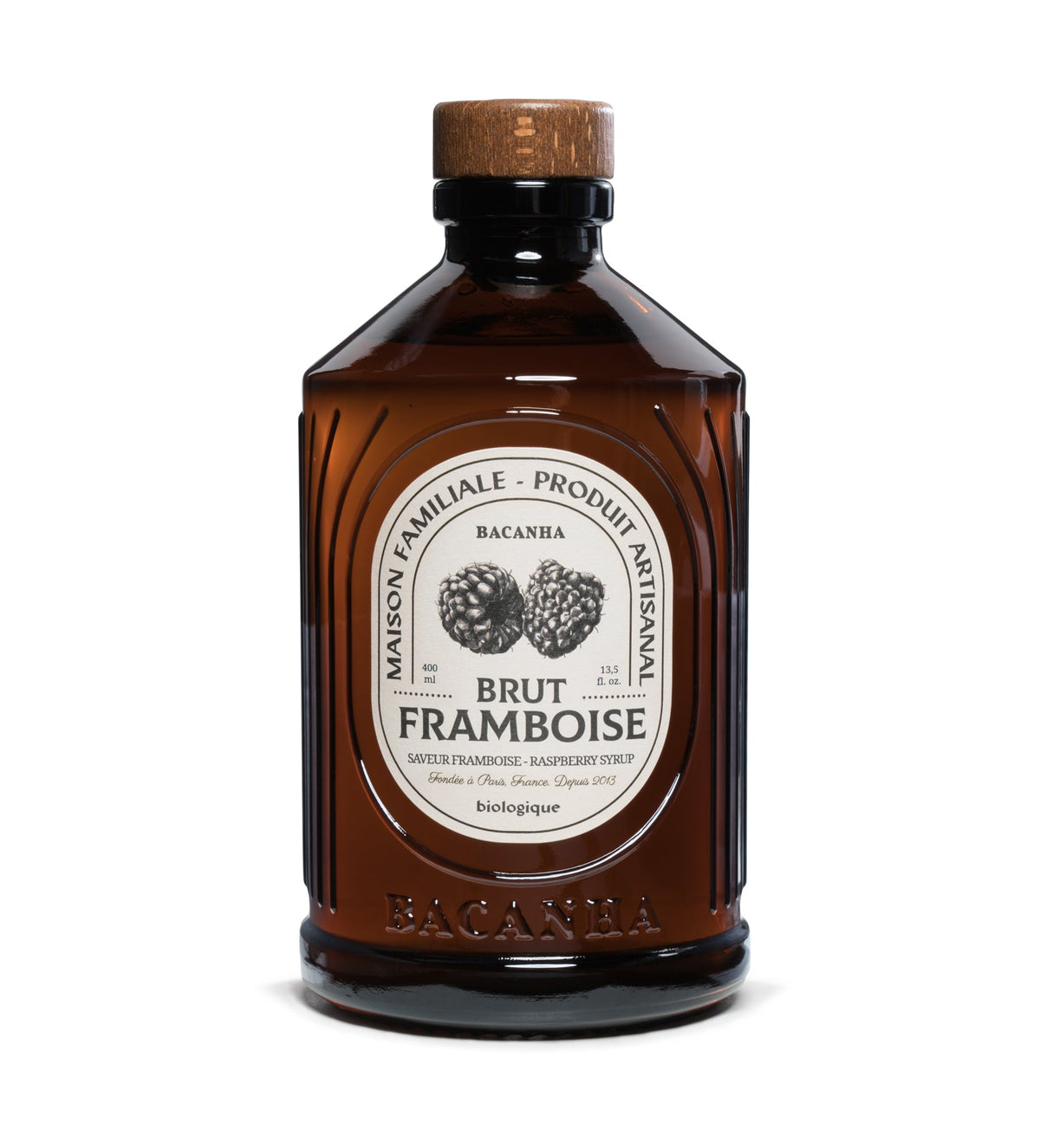 Sirop de Framboise Biologique – Bacanha – 400 ml