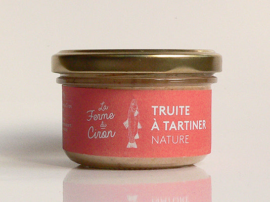 Truite à tartiner artisanale – Ferme du Ciron – 90 g