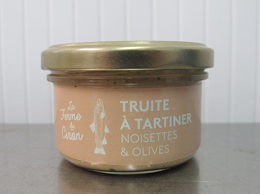 Truite à tartiner artisanale – Ferme du Ciron – 90 g