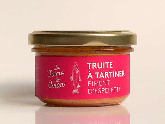 Truite à tartiner artisanale – Ferme du Ciron – 90 g